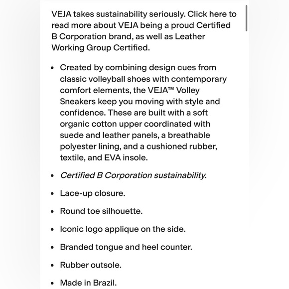 Veja Volley Sneakers - Picture 4 of 9